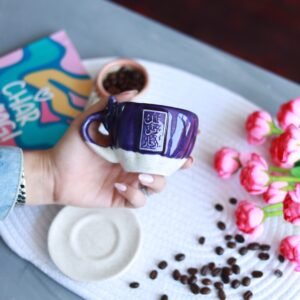 كوب “قلبك موطن الأزهار”